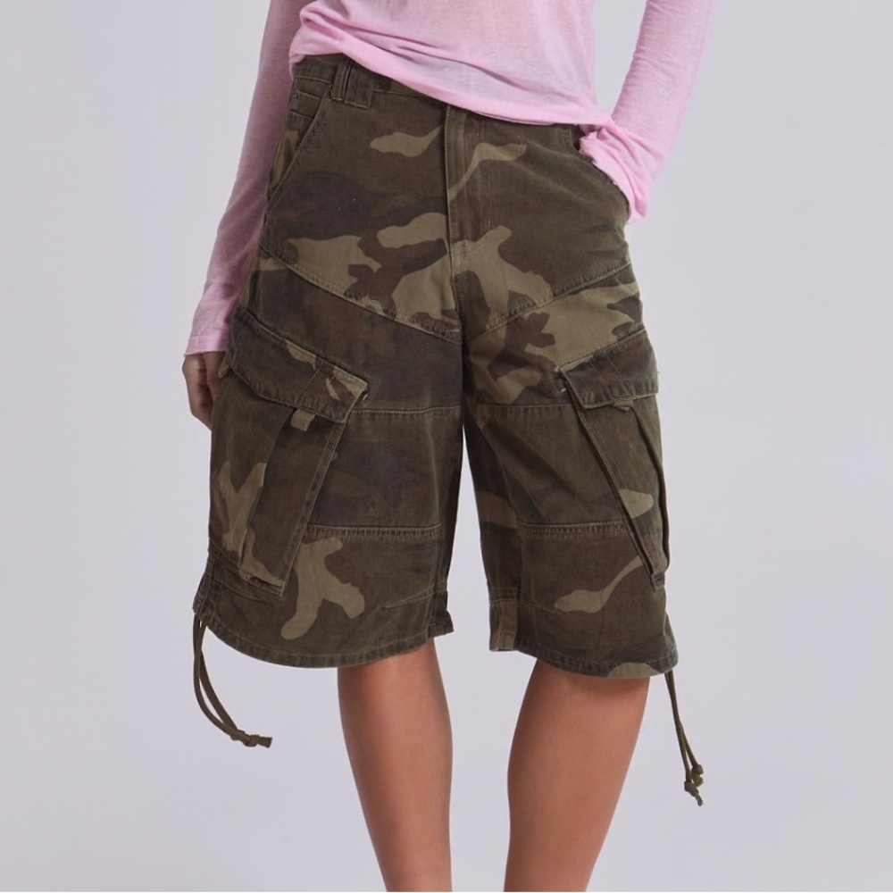 JADED LONDON - CADET CAMO SHORTS